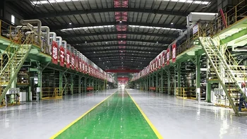 Oficina de processamento de aço