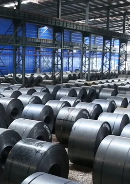 Chapas e bobinas de aço laminadas a quente